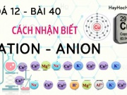 Cách nhận biết và phân biệt một số cation, anion trong hợp...